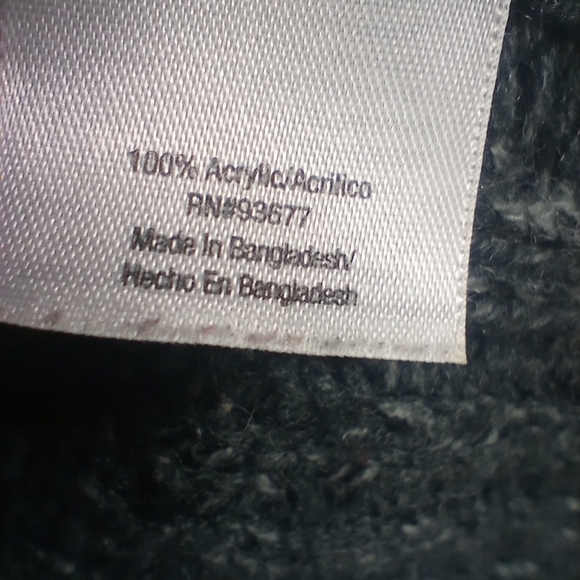 St. John's Bay Women's Size 3X Button Front Cable Knit Cardigan Sweater Cozy - Picture 8 of 8